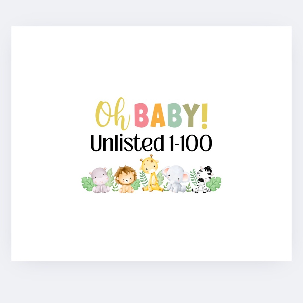 Unlisted 1-100